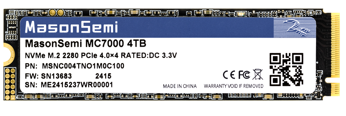 SSD PCIe 4.0 потребительского класса MC7000