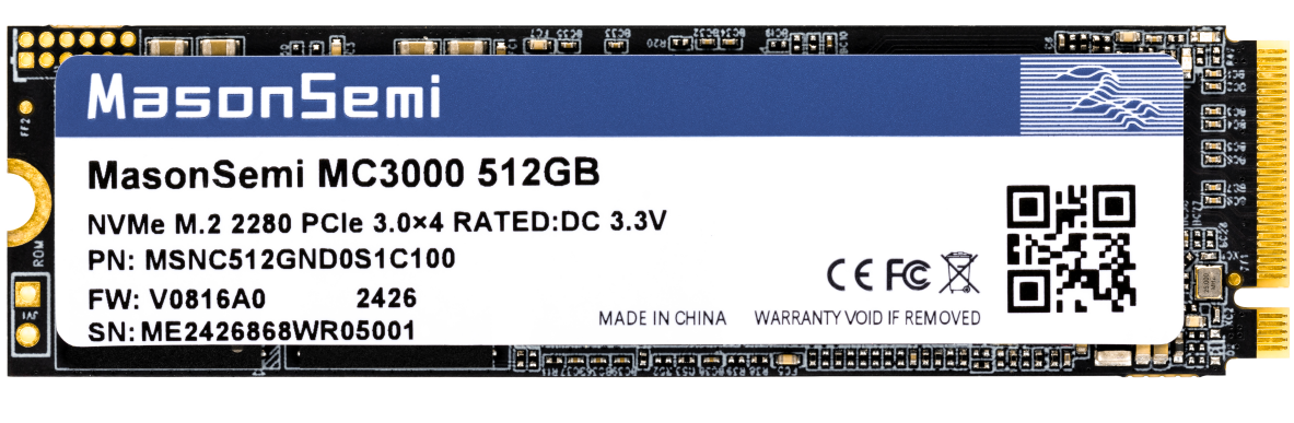 Потребительский твердотельный накопитель PCIe 4.0 MC3000