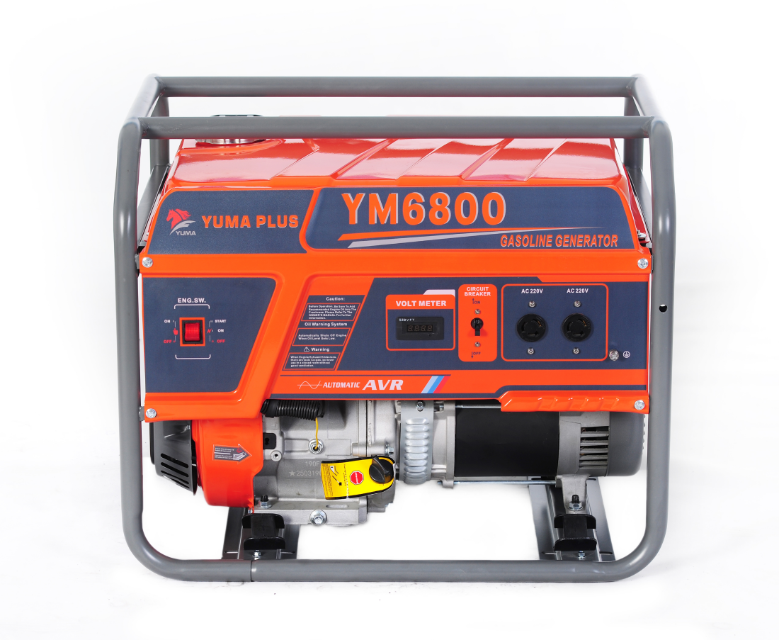 Бензиновый генератор YM6800 / 5.0KW 190F / P модель YM
