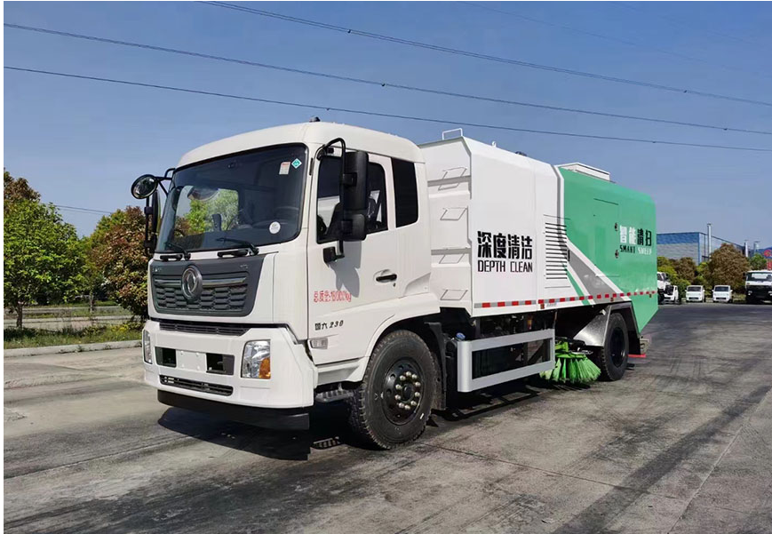Дорожная машина для удаления загрязнений и глубокой уборки Dongfeng Tianjin стандарта Евро-6
