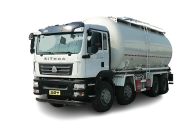 汕德卡C/8x4粉粒物料运输车