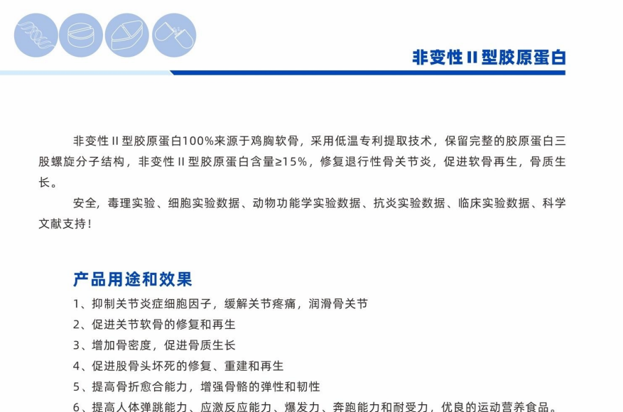 非变性II型胶原蛋白