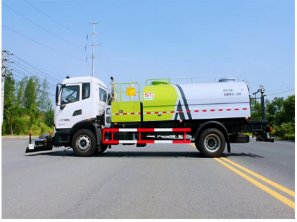 Подметально-моечная машина Dongfeng Tianjin, 9 м³, стандарт Евро-6