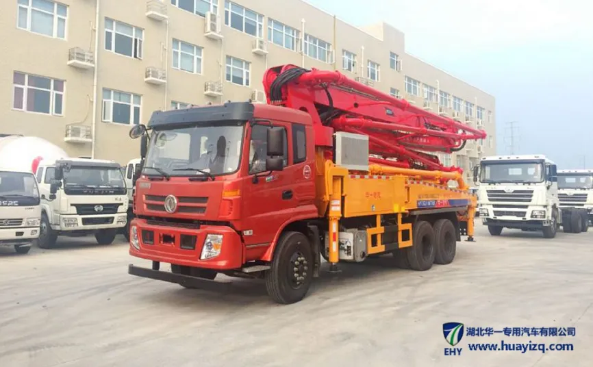 37м Dongfeng Маленький бетонный раковой насос (Якучай 270 л. с.) Модель